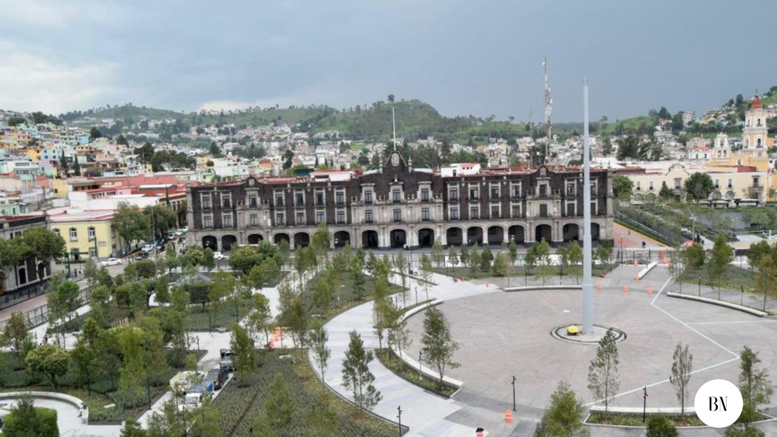 Casi listo se encuentra el nuevo Parque de los Mártires en la ciudad de Toluca